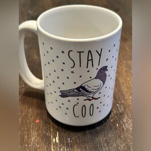 EUC funny Look Human coffee mug.  Very sturdy.